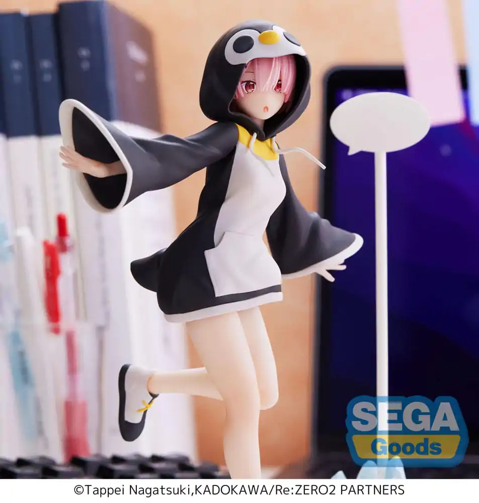 Re:Zero Starting Life in Another World PVC statue Rem Kotoriasobi pink (re-run) 20 cm product photo