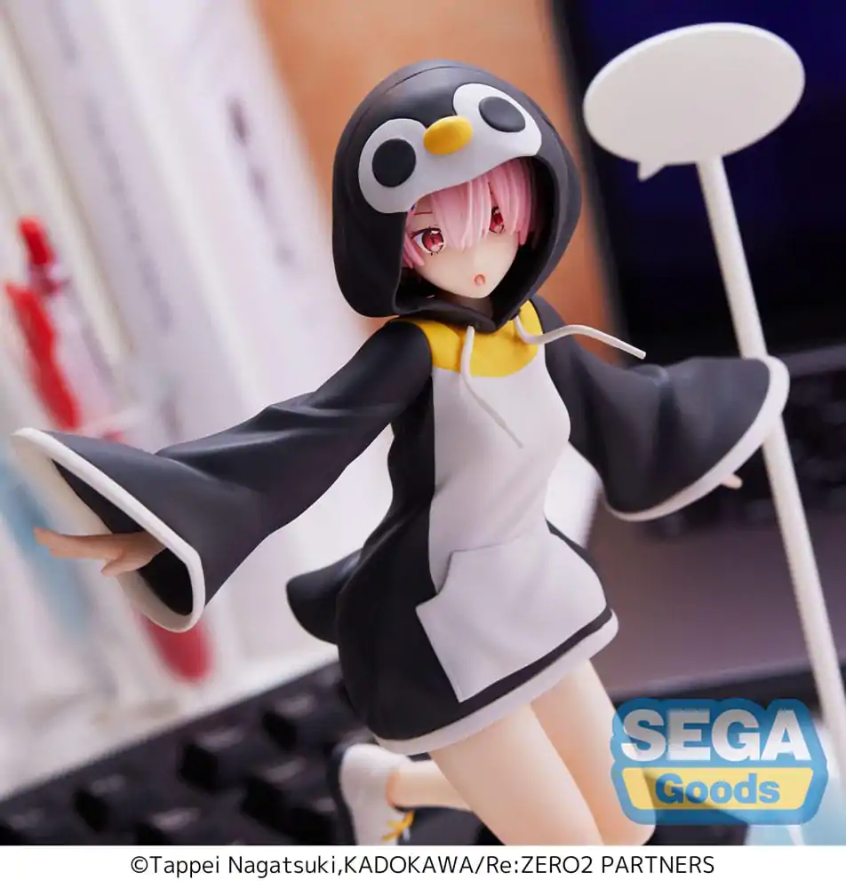 Re:Zero Starting Life in Another World PVC statue Rem Kotoriasobi pink (re-run) 20 cm product photo