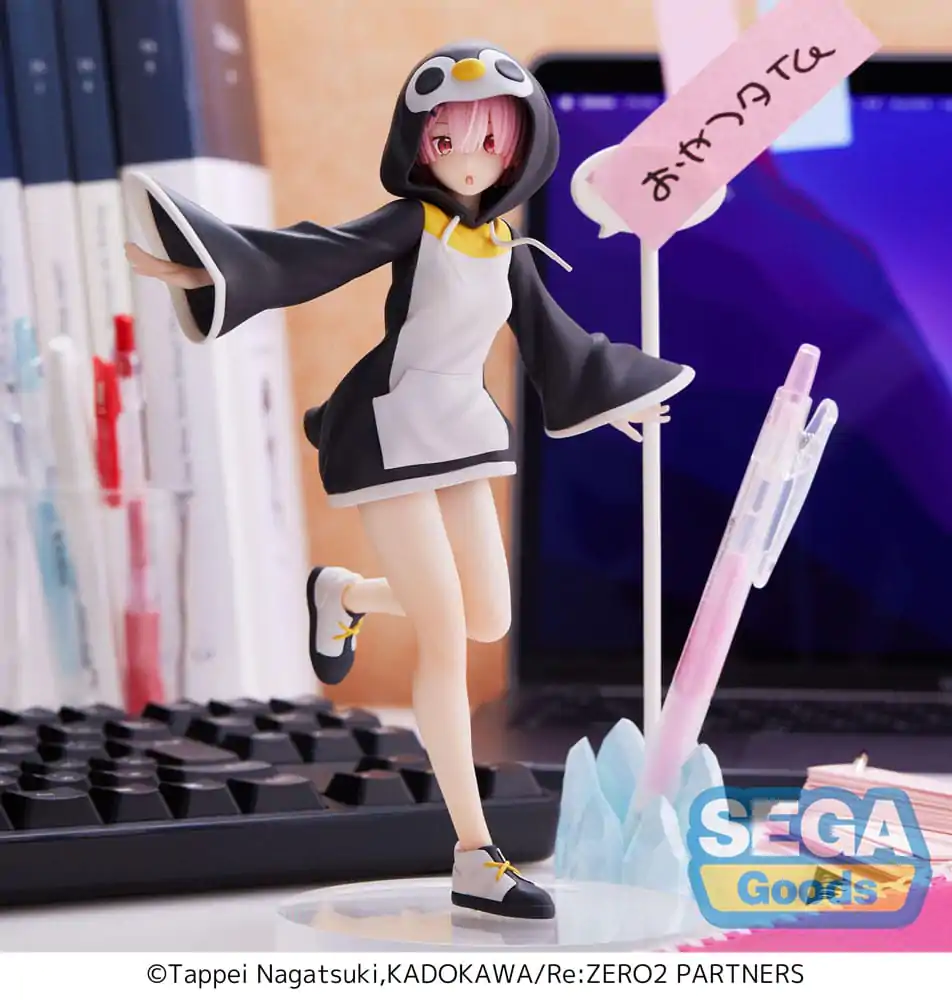 Re:Zero Starting Life in Another World PVC statue Rem Kotoriasobi pink (re-run) 20 cm product photo