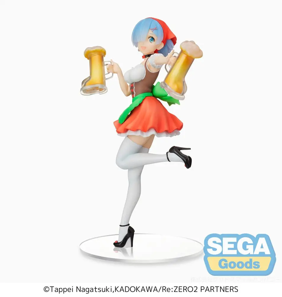 Re:Zero Starting Life in Another World SPM PVC Statue Rem Oktoberfest Ver. (re-run) 21 cm product photo