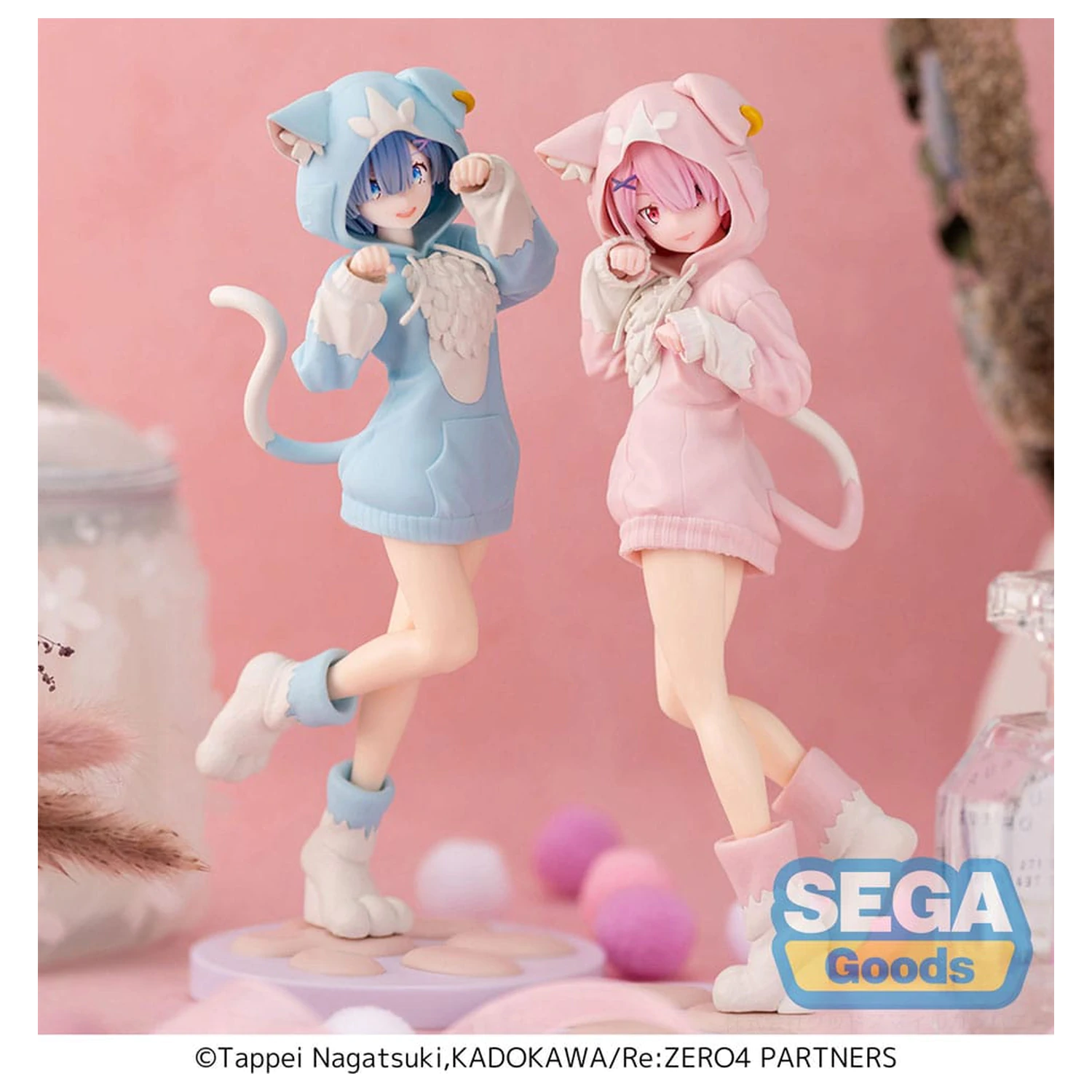 Re:Zero Starting Life in Another World XStellar PVC Statue Ram Mofumofu Pack 22 cm            product photo