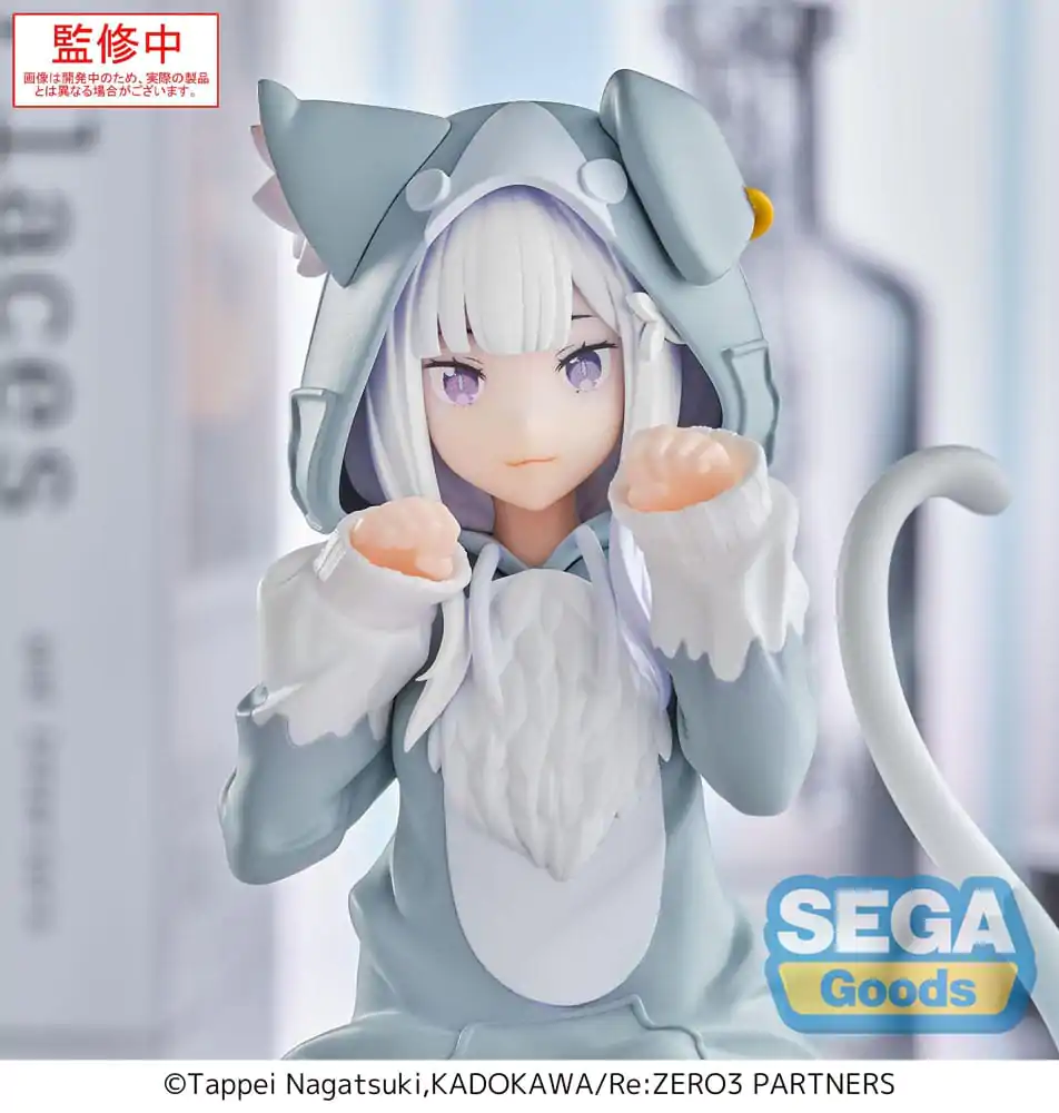 Re:Zero Starting Life in Another World Yumemirize PVC Statue Emilia Mofumofu Pack 11 cm product photo