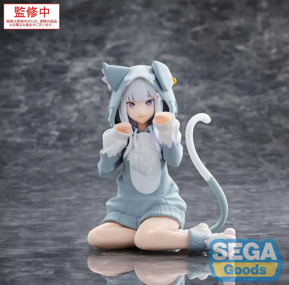 Re:Zero Starting Life in Another World Yumemirize PVC Statue Emilia Mofumofu Pack 11 cm product photo