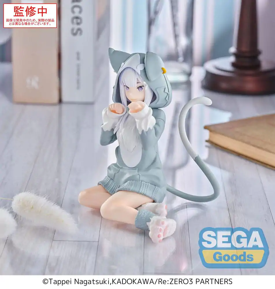 Re:Zero Starting Life in Another World Yumemirize PVC Statue Emilia Mofumofu Pack 11 cm product photo