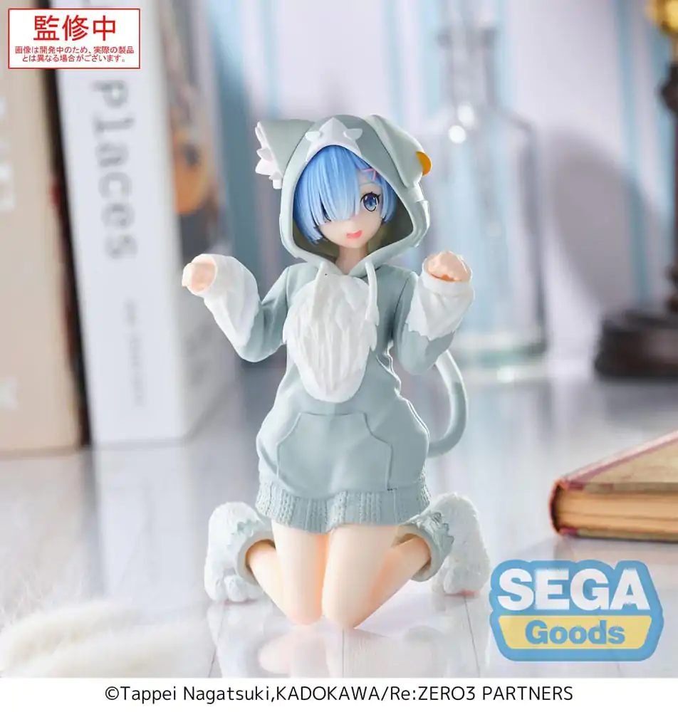 Re:Zero Starting Life in Another World Yumemirize PVC Statue Rem Mofumofu Pack 11 cm product photo