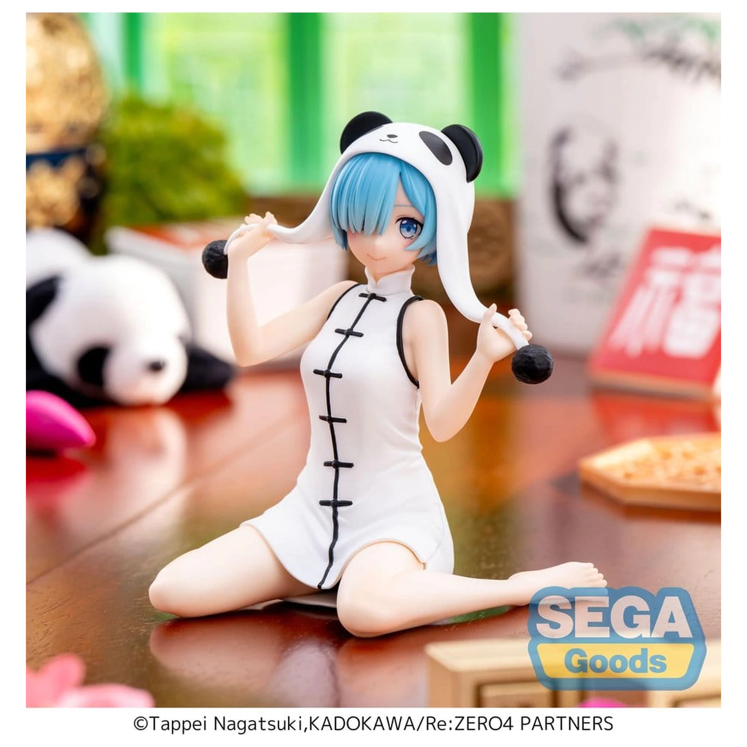 Re:Zero Starting Life in Another World Yumemirize PVC Statue Rem Panda 11 cm                product photo