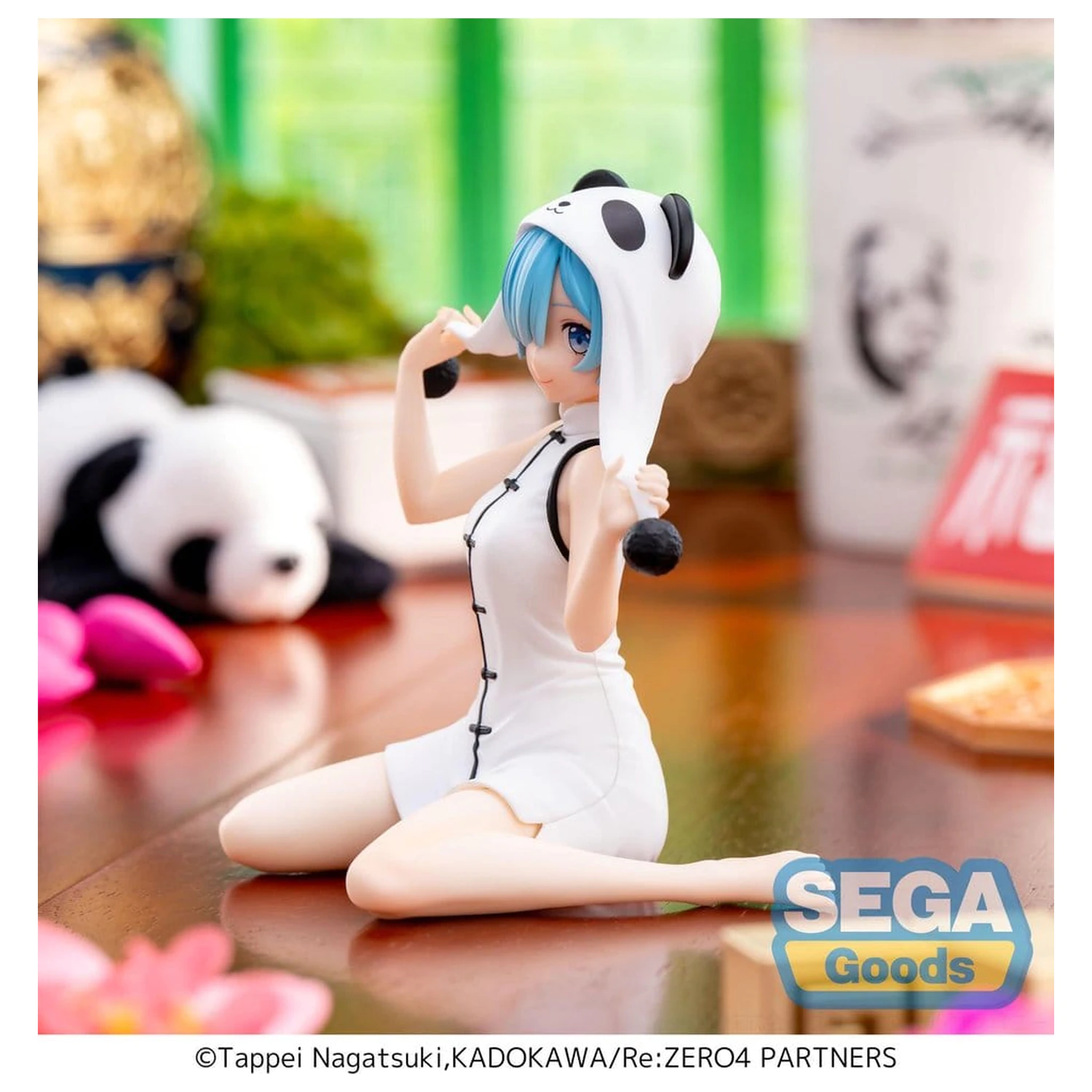 Re:Zero Starting Life in Another World Yumemirize PVC Statue Rem Panda 11 cm                product photo