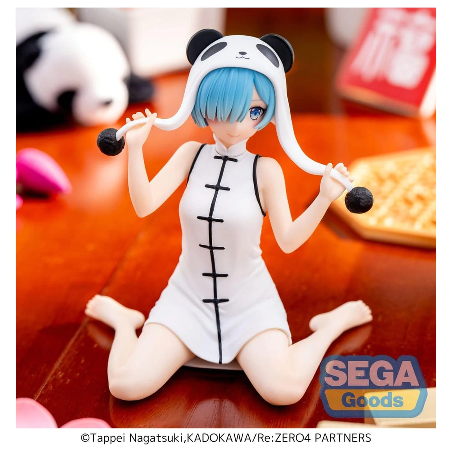 Re:Zero Starting Life in Another World Yumemirize PVC Statue Rem Panda 11 cm                product photo