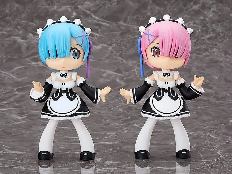 Re: Zero -Starting Life in Another World- Soft Vinyl Figures Yurumari Rem &amp; Ram 14 cm product photo