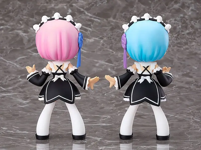 Re: Zero -Starting Life in Another World- Soft Vinyl Figures Yurumari Rem &amp; Ram 14 cm product photo