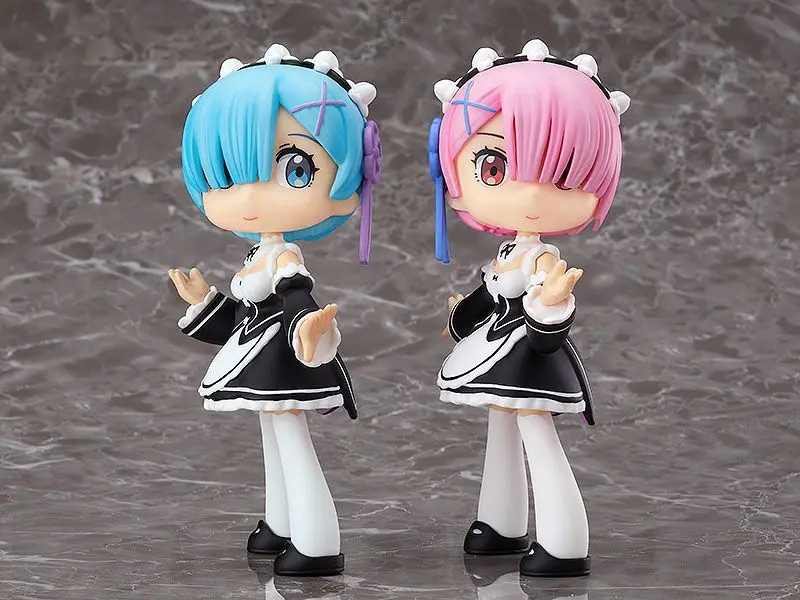 Re: Zero -Starting Life in Another World- Soft Vinyl Figures Yurumari Rem &amp; Ram 14 cm product photo