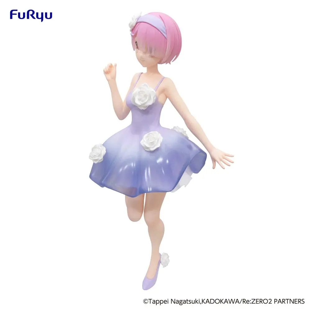 Re:Zero Trio-Try-iT Bunnies PVC Statue Ram Flower Dress 21 cm termékfotó