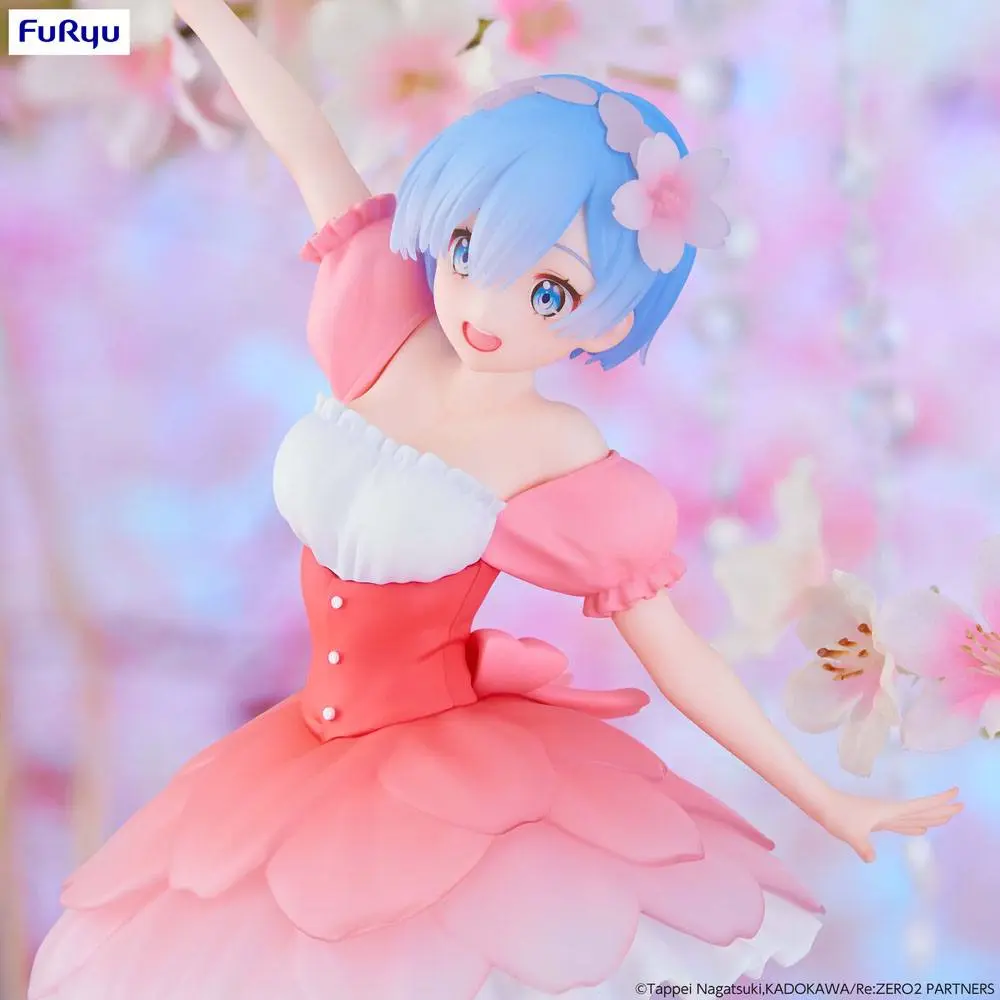 Re: Zero Trio-Try-iT PVC Statue Rem /Cherry Blossoms 21 cm termékfotó