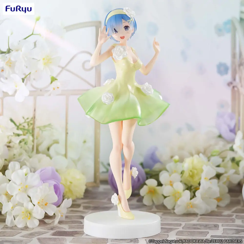 Re: Zero Trio-Try-iT PVC Statue Rem Flower Dress 21 cm termékfotó