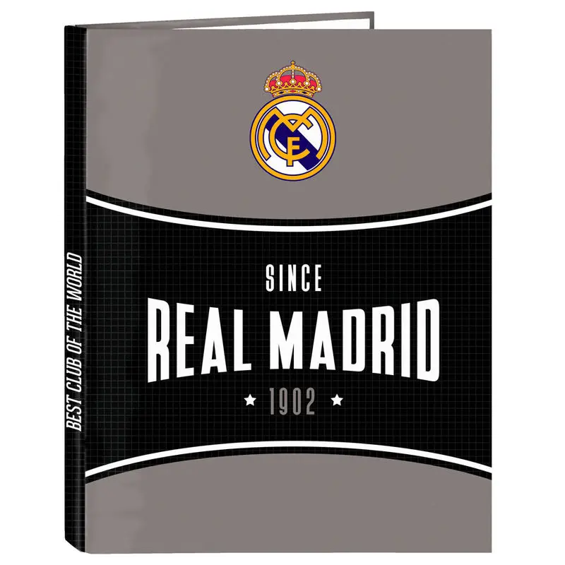 Real Madrid 1902 A4 cardboard ring binder product photo