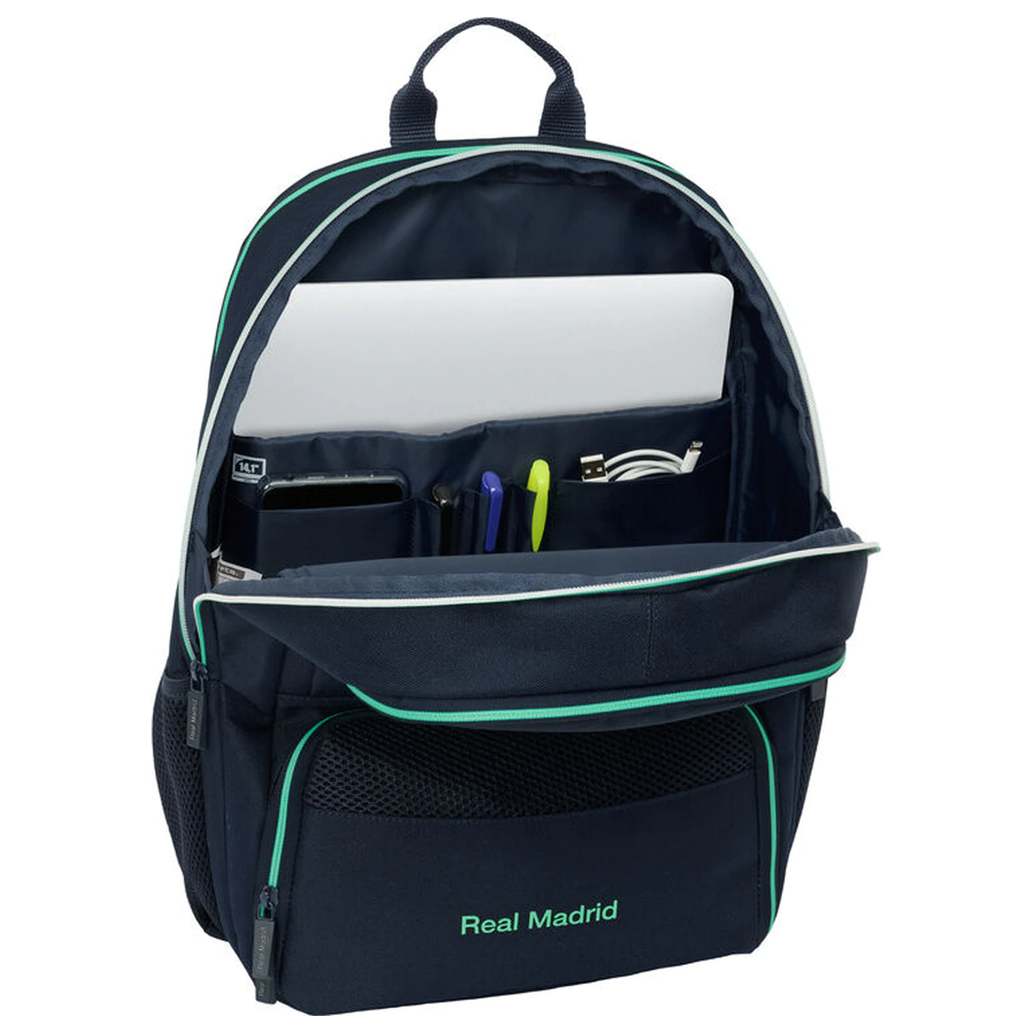 Real Madrid 2 Equipment 25/26 padel backpack 42cm product photo