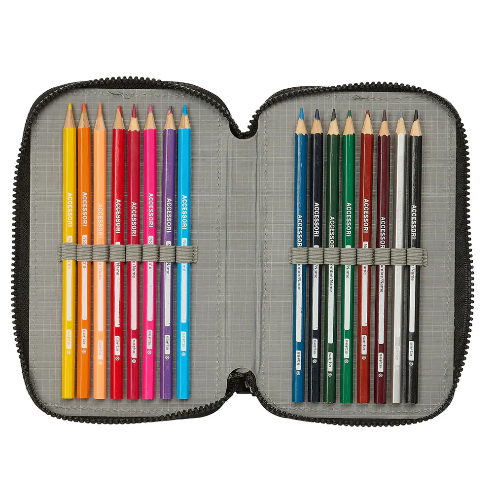 Real Madrid 24/25 triple pencil case 36pcs product photo