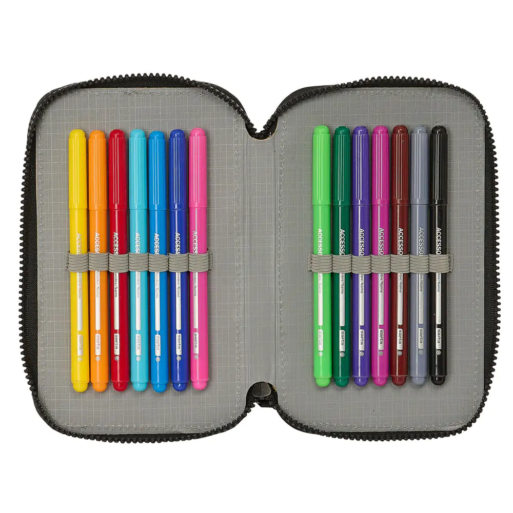 Real Madrid 24/25 triple pencil case 36pcs product photo