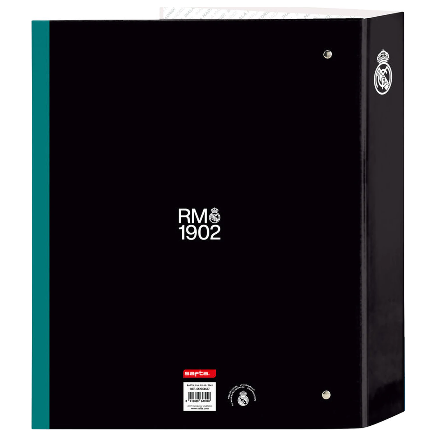 Real Madrid 26/27 A4 cardboard 4 rings binder product photo