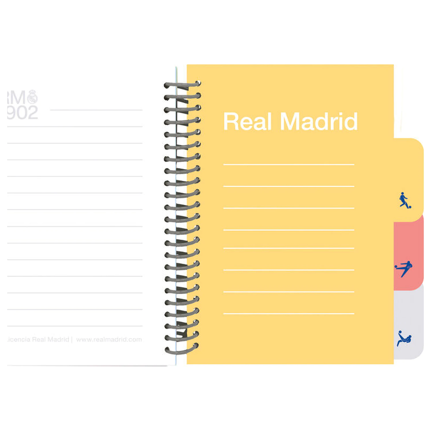 Real Madrid 26/27 A5 notebook product photo