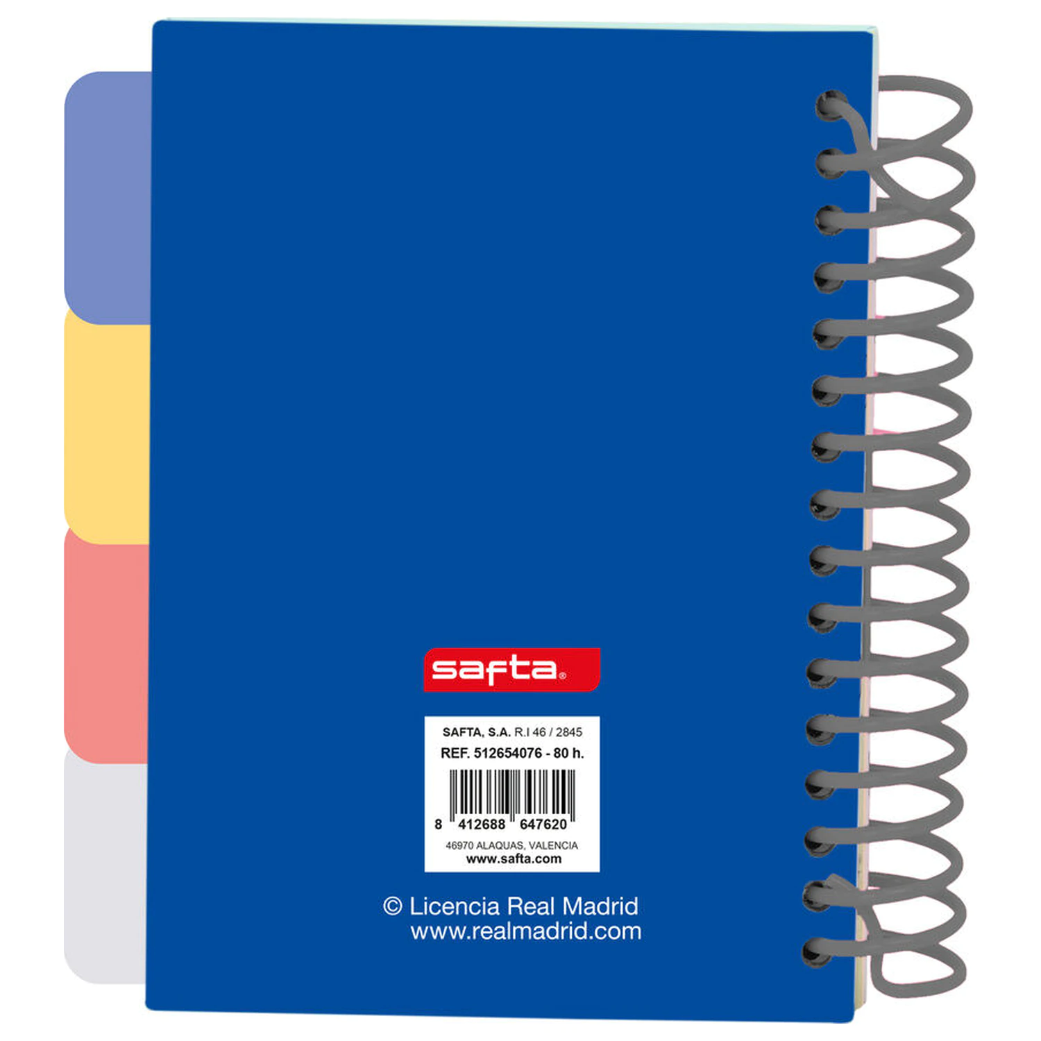 Real Madrid 26/27 A6 notebook product photo