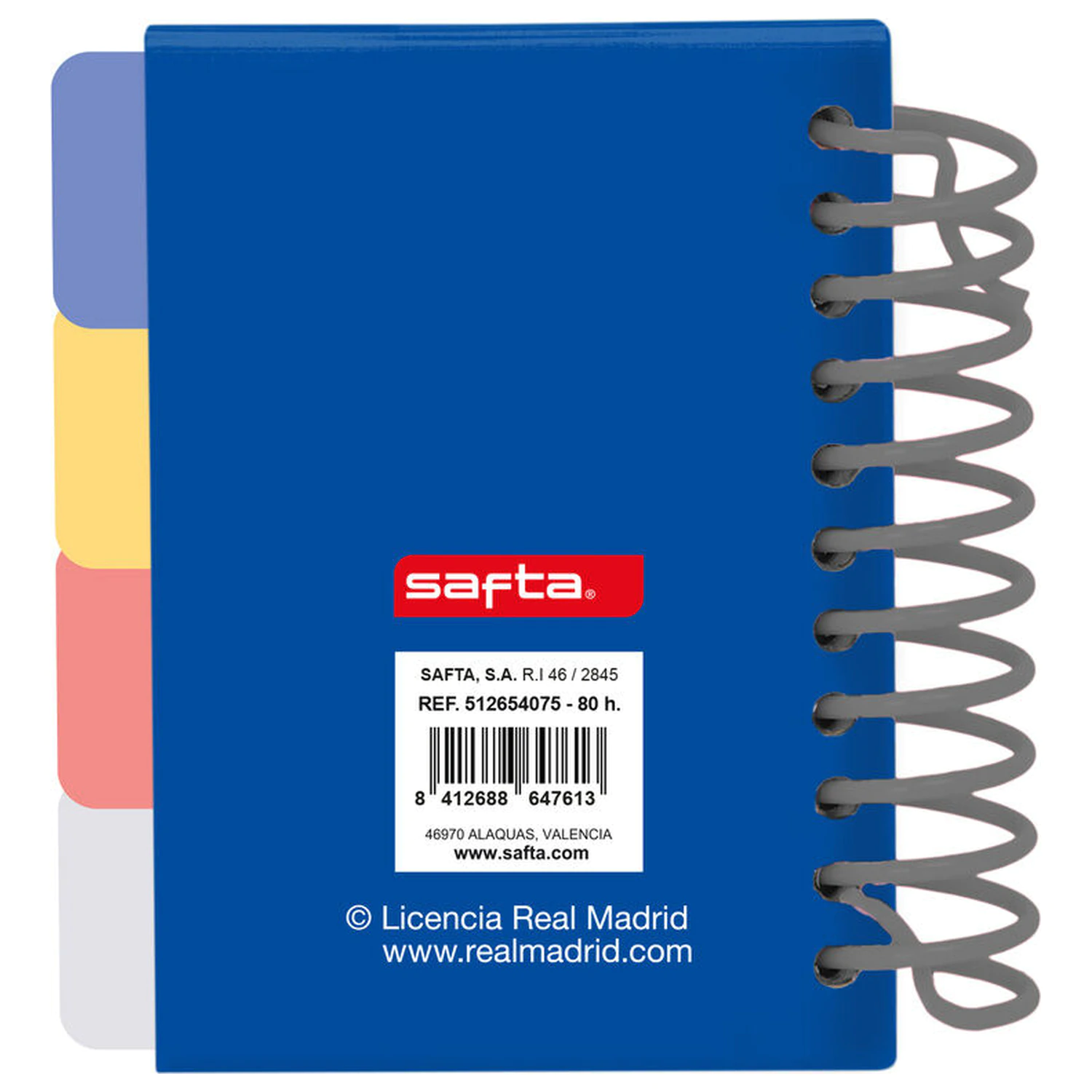 Real Madrid 26/27 A7 notebook product photo