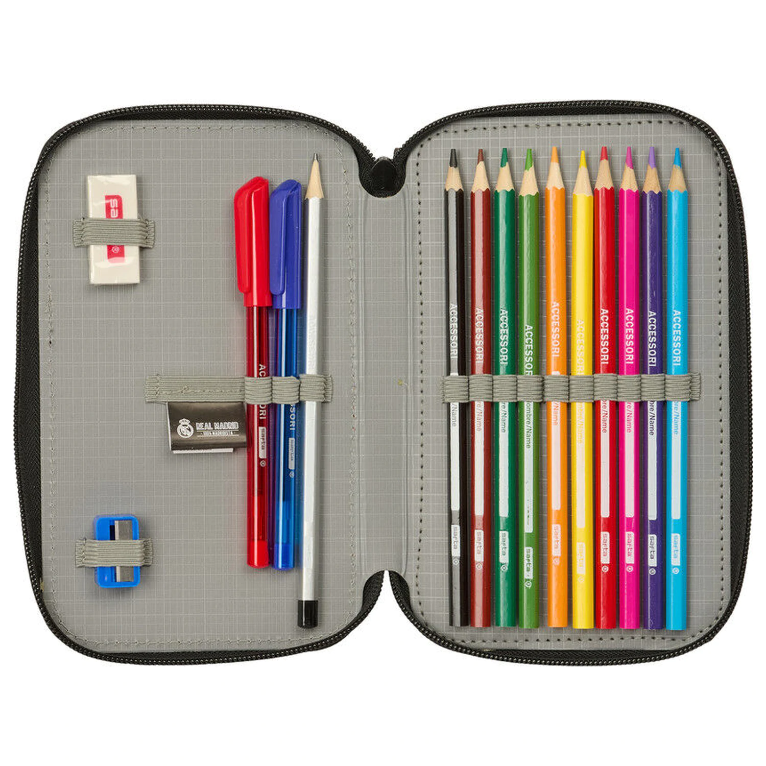 Real Madrid 26/27 double pencil case 29pzs product photo