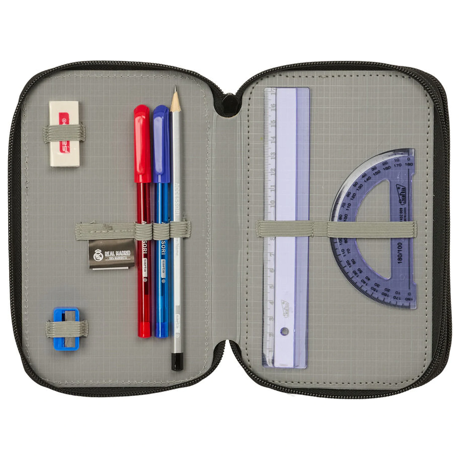 Real Madrid 26/27 triple pencil case 37pzs product photo