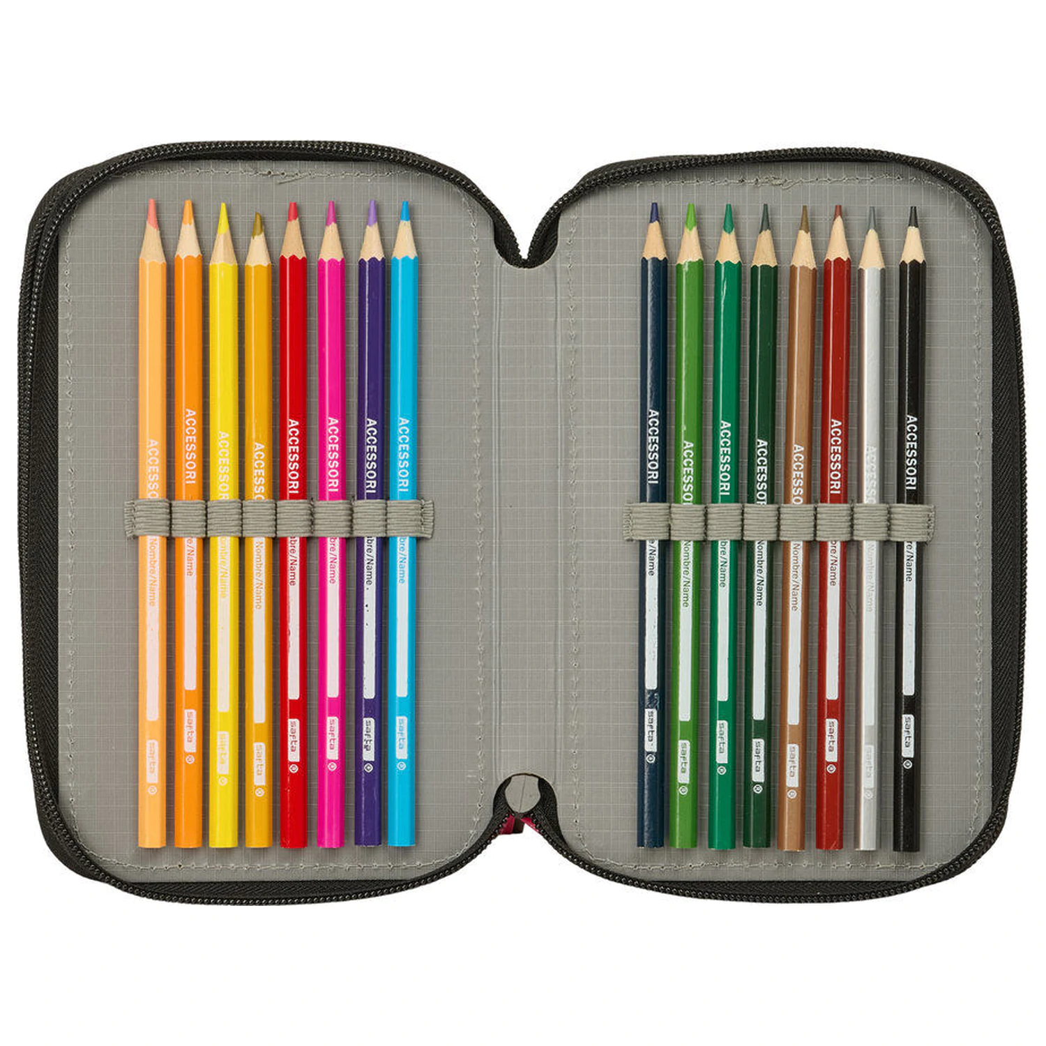 Real Madrid 26/27 triple pencil case 37pzs product photo