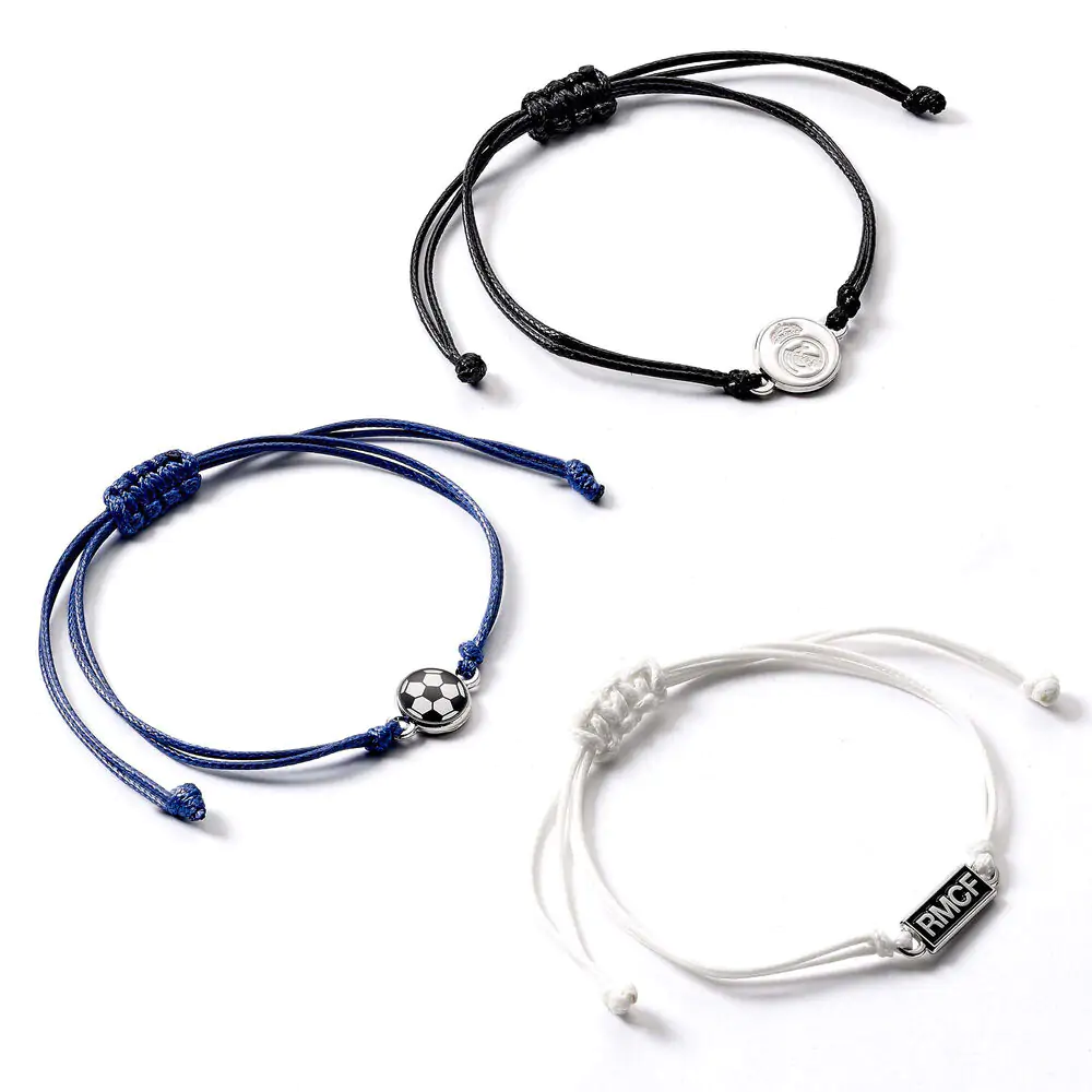 Real Madrid Friendship Set 3 bracelets product photo