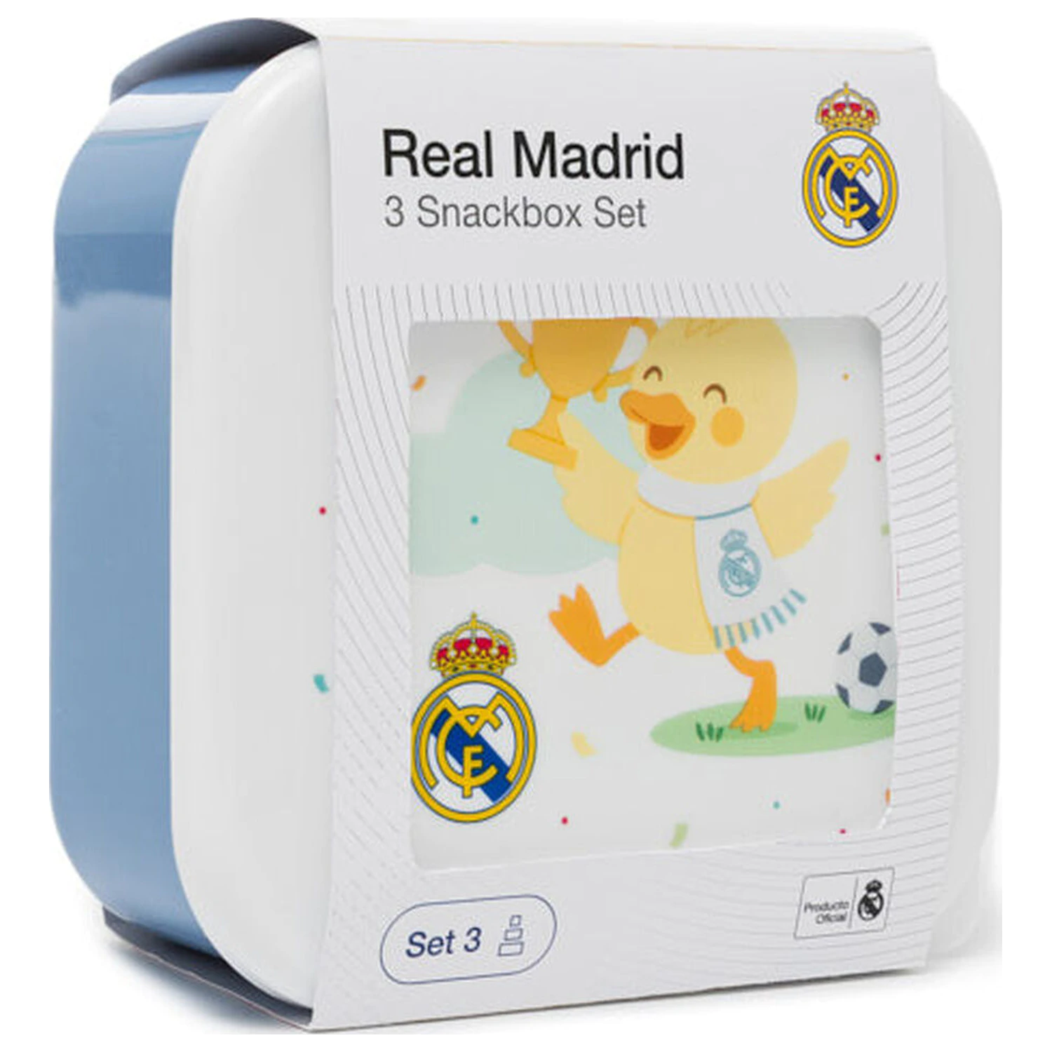 Real Madrid 3 lunch boxes set product photo
