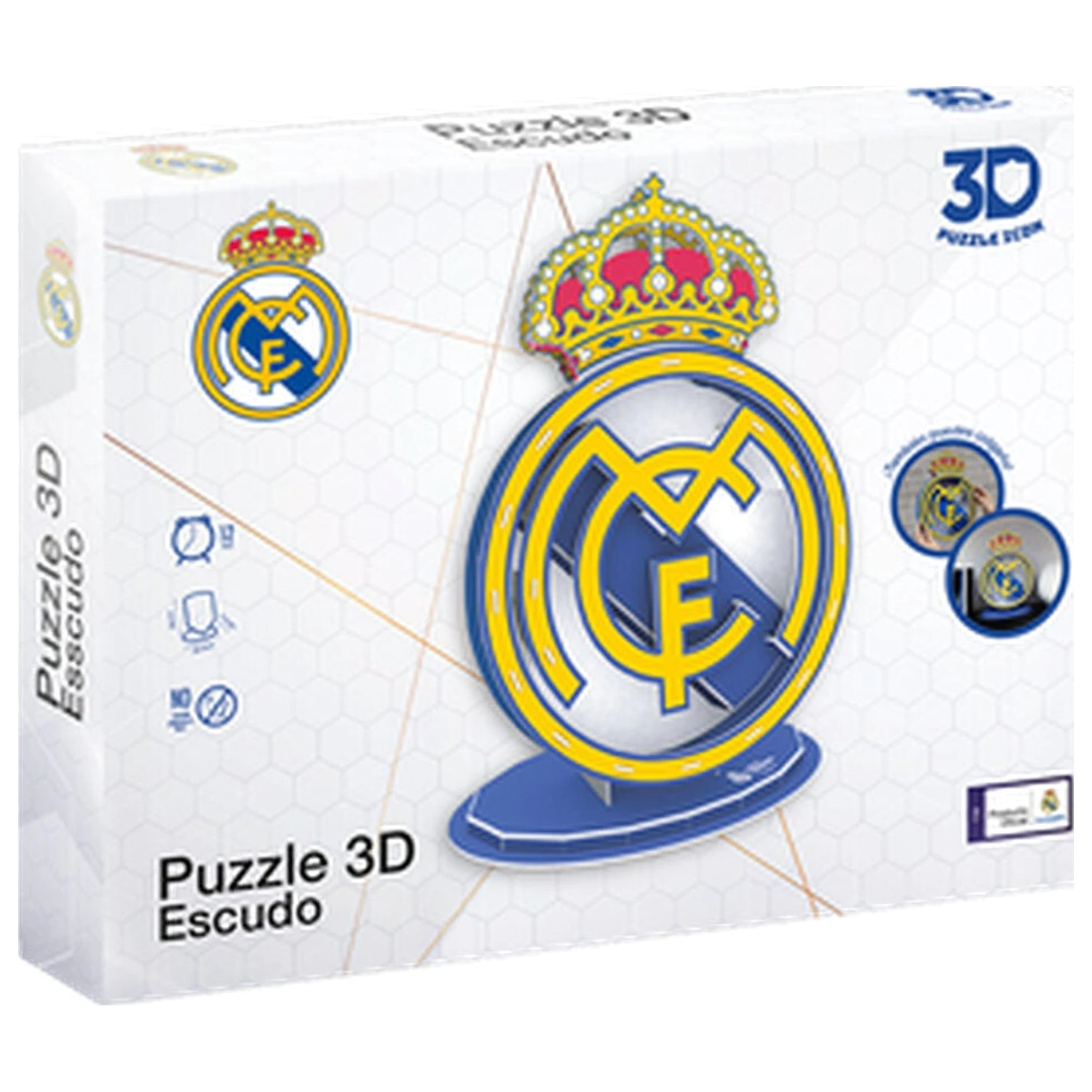 Real Madrid 3D Crest Puzzle product photo