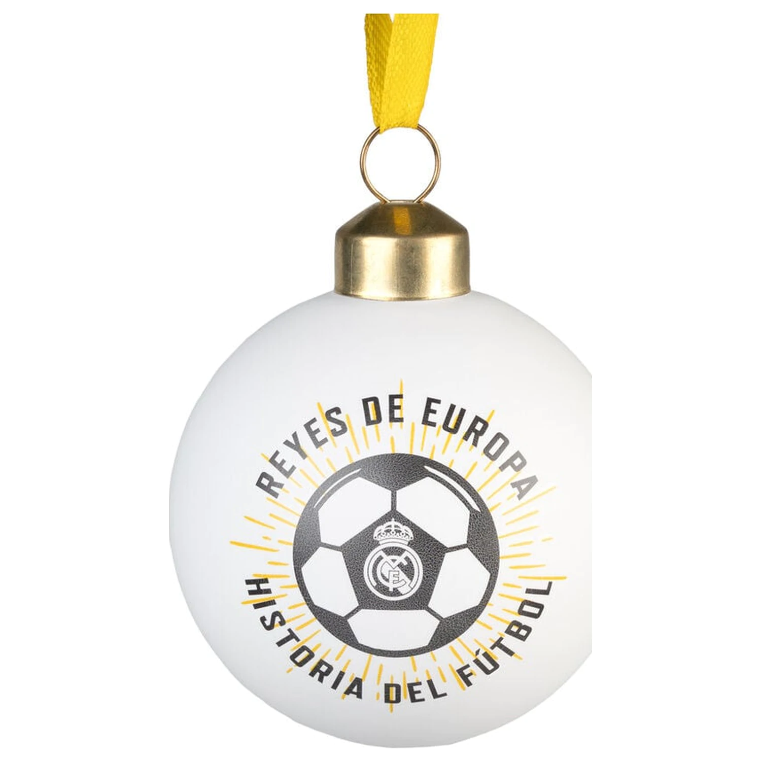 Real Madrid set of 4 Christmas baubles product photo