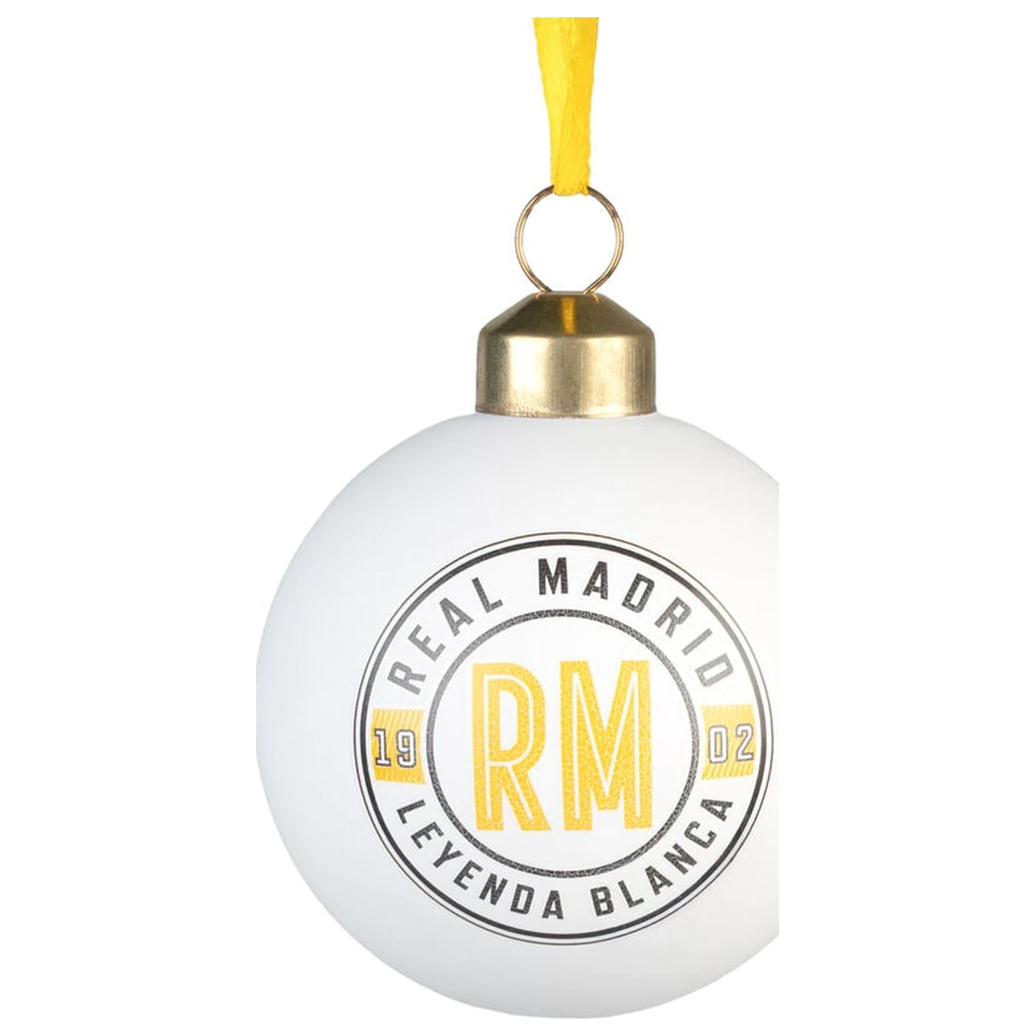 Real Madrid set of 4 Christmas baubles product photo