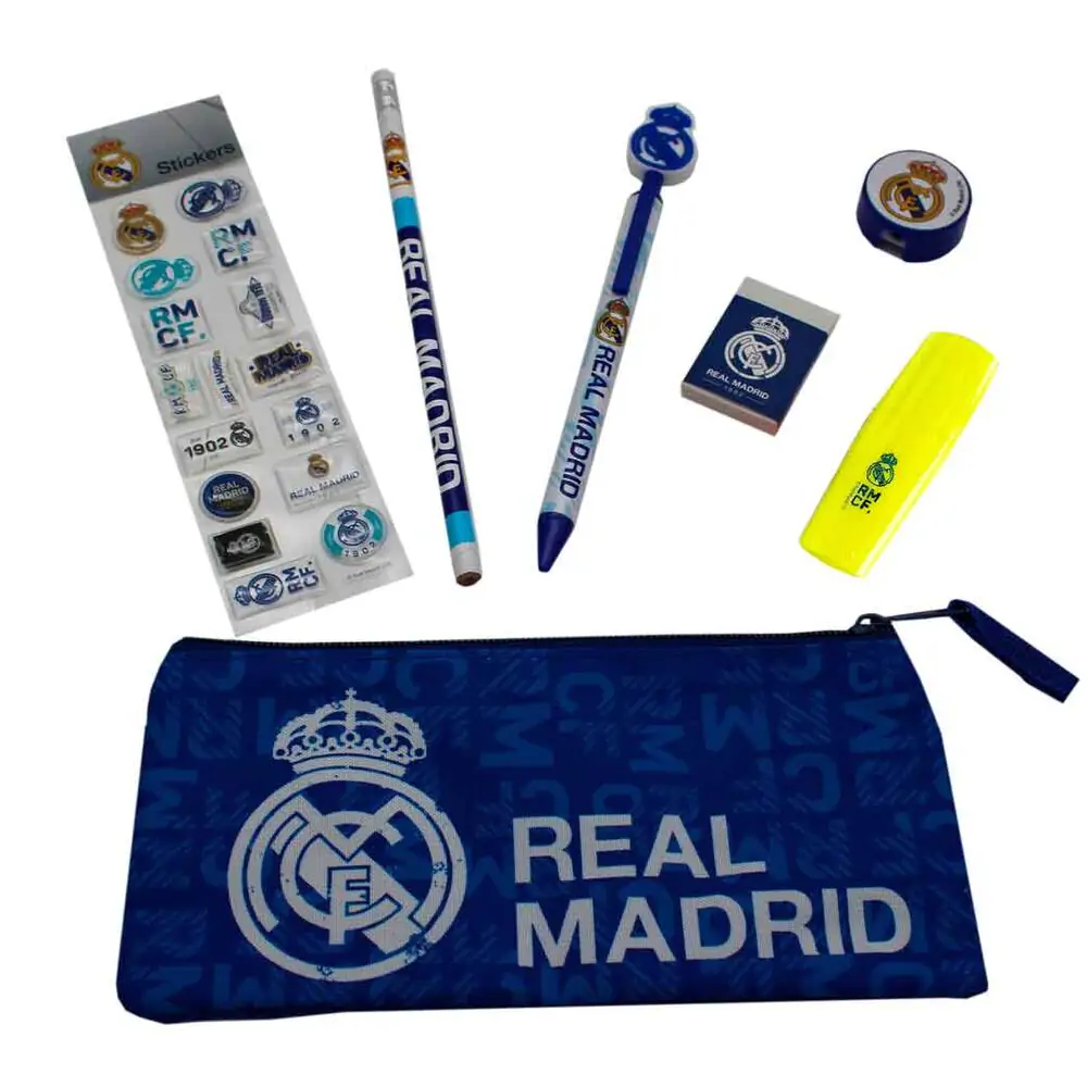 Real Madrid stationery set 7pcs product photo