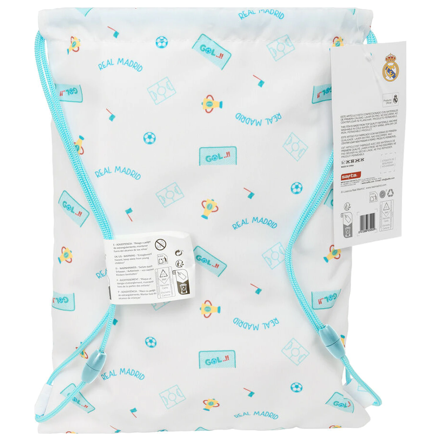 Real Madrid Baby gym bag 34cm product photo