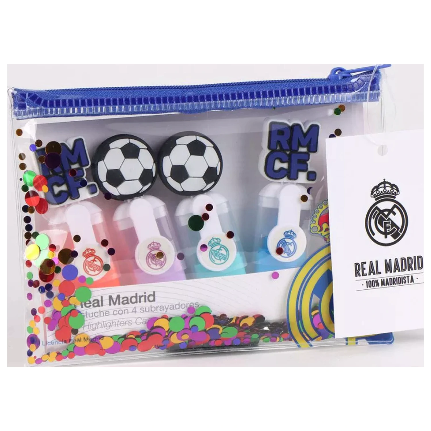 Real Madrid Ball Mini Highlighter Set of 4 product photo