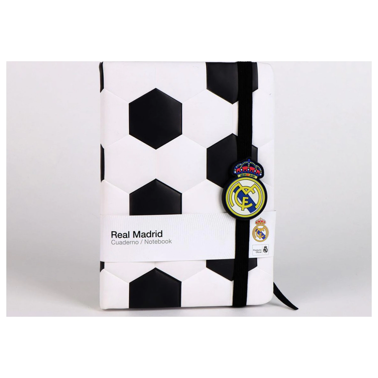 Real Madrid Ball Padded Notebook, Lined Notebook product photo