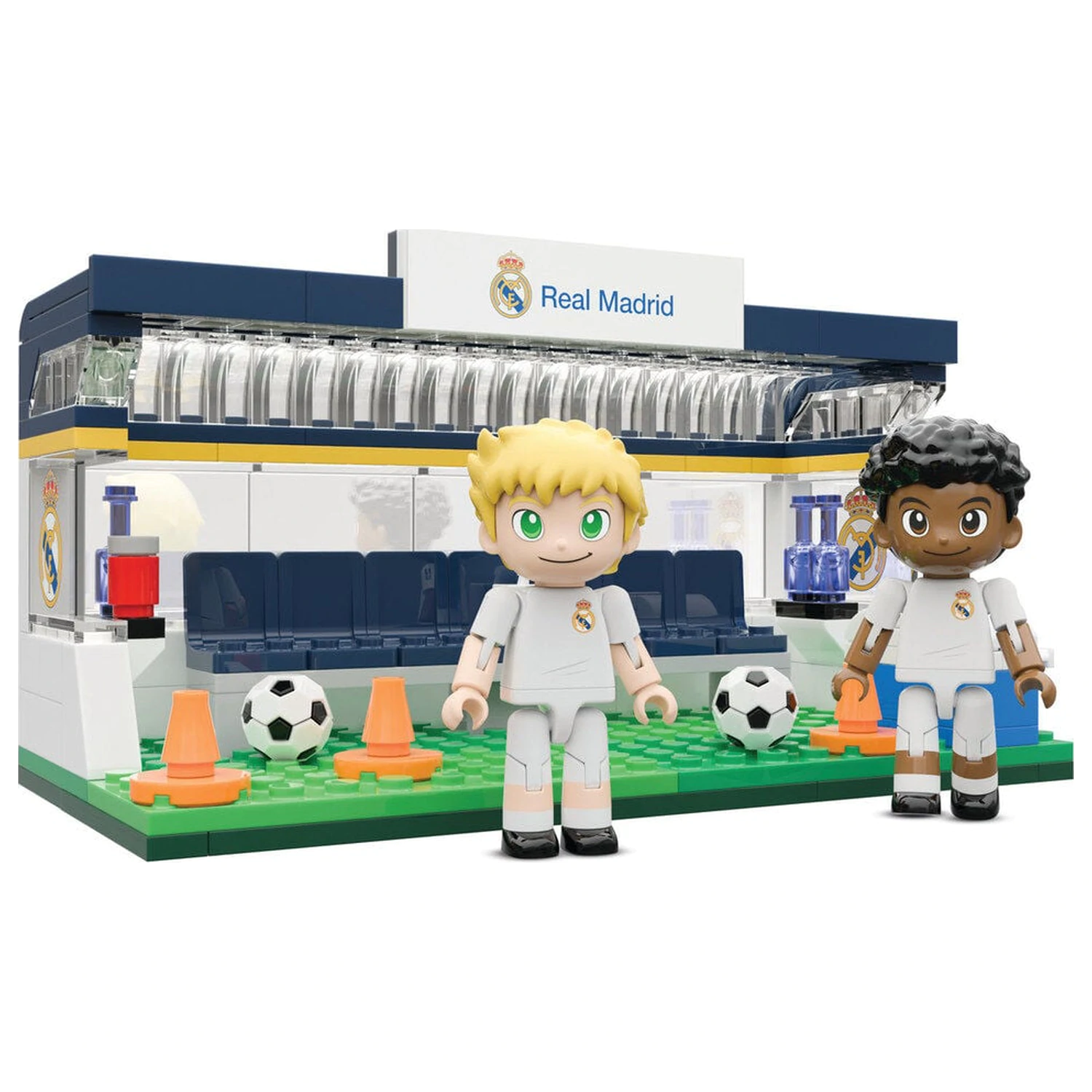 Real Madrid bench set with figures 184pcs product photo
