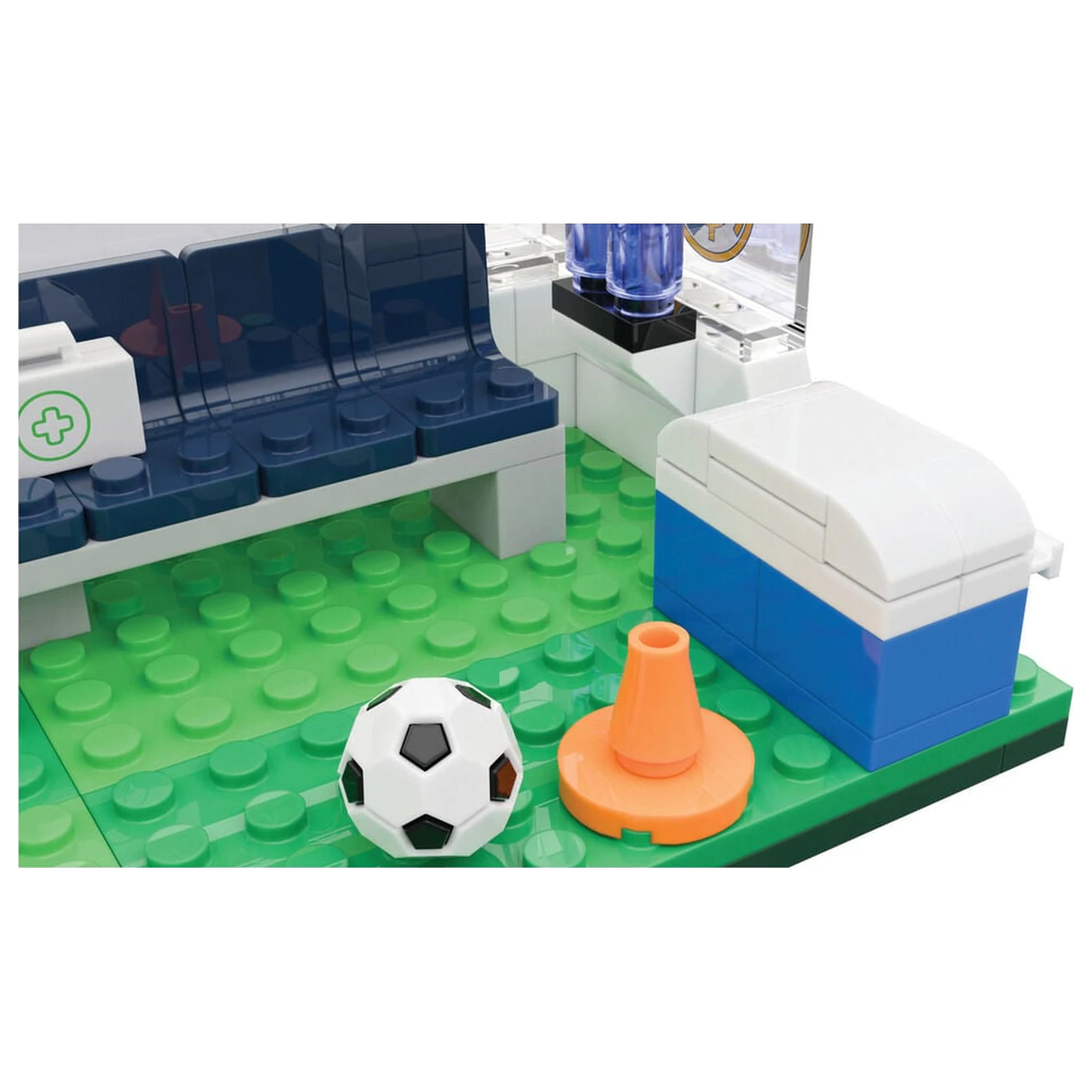 Real Madrid bench set with figures 184pcs product photo