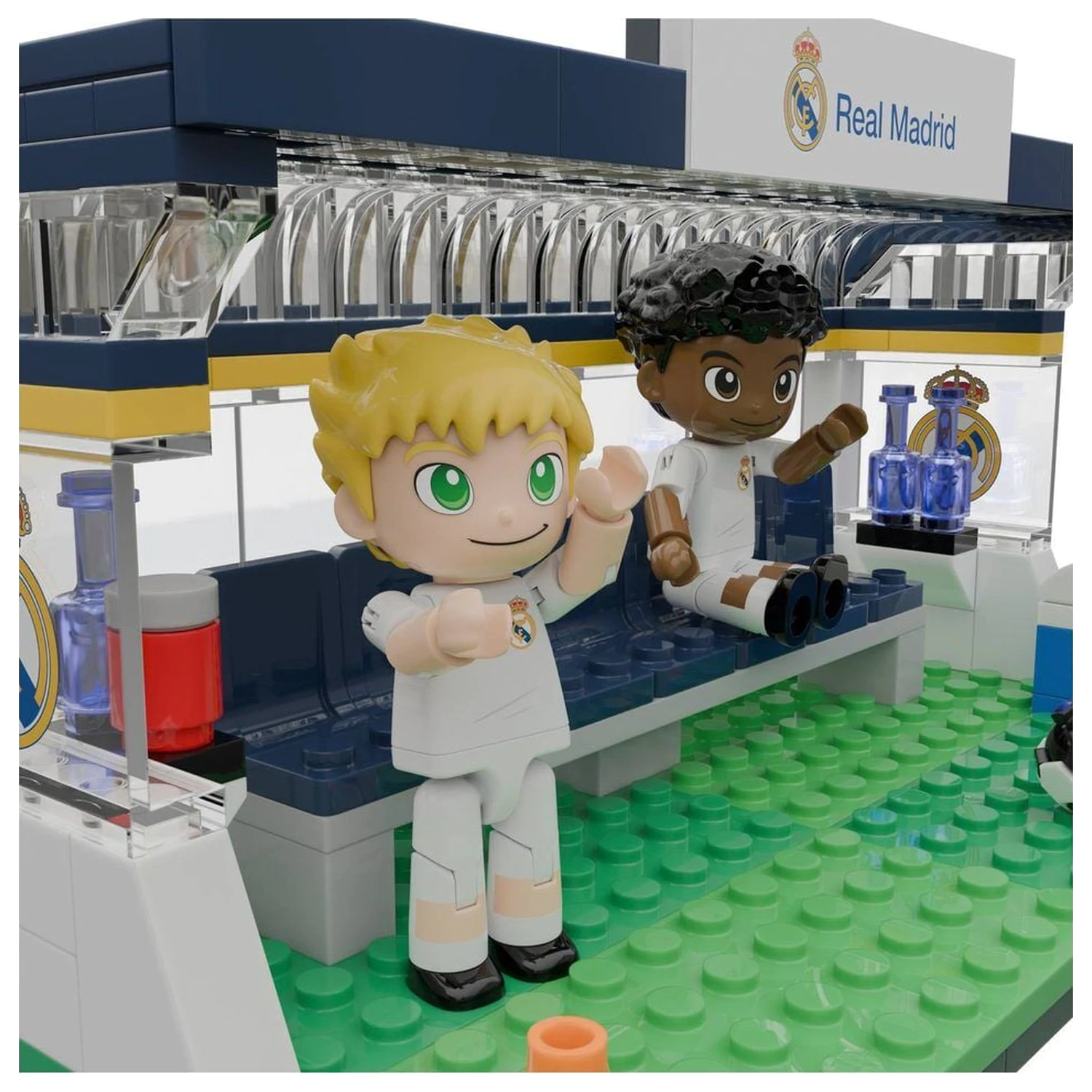 Real Madrid bench set with figures 184pcs product photo
