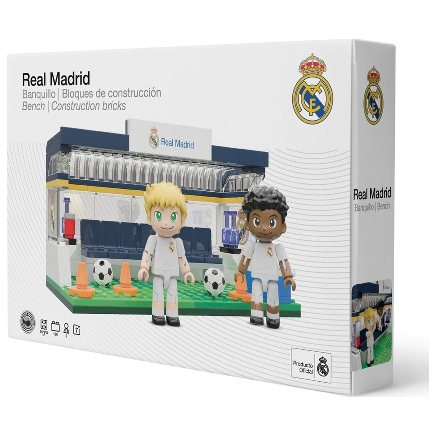 Real Madrid bench set with figures 184pcs product photo