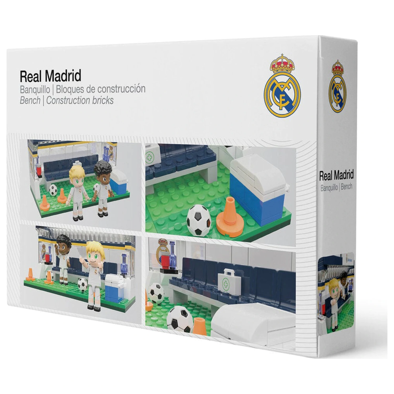 Real Madrid bench set with figures 184pcs product photo