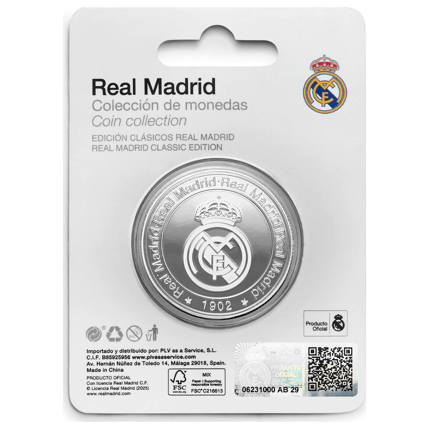 Real Madrid Berbabeu commemorative coin product photo