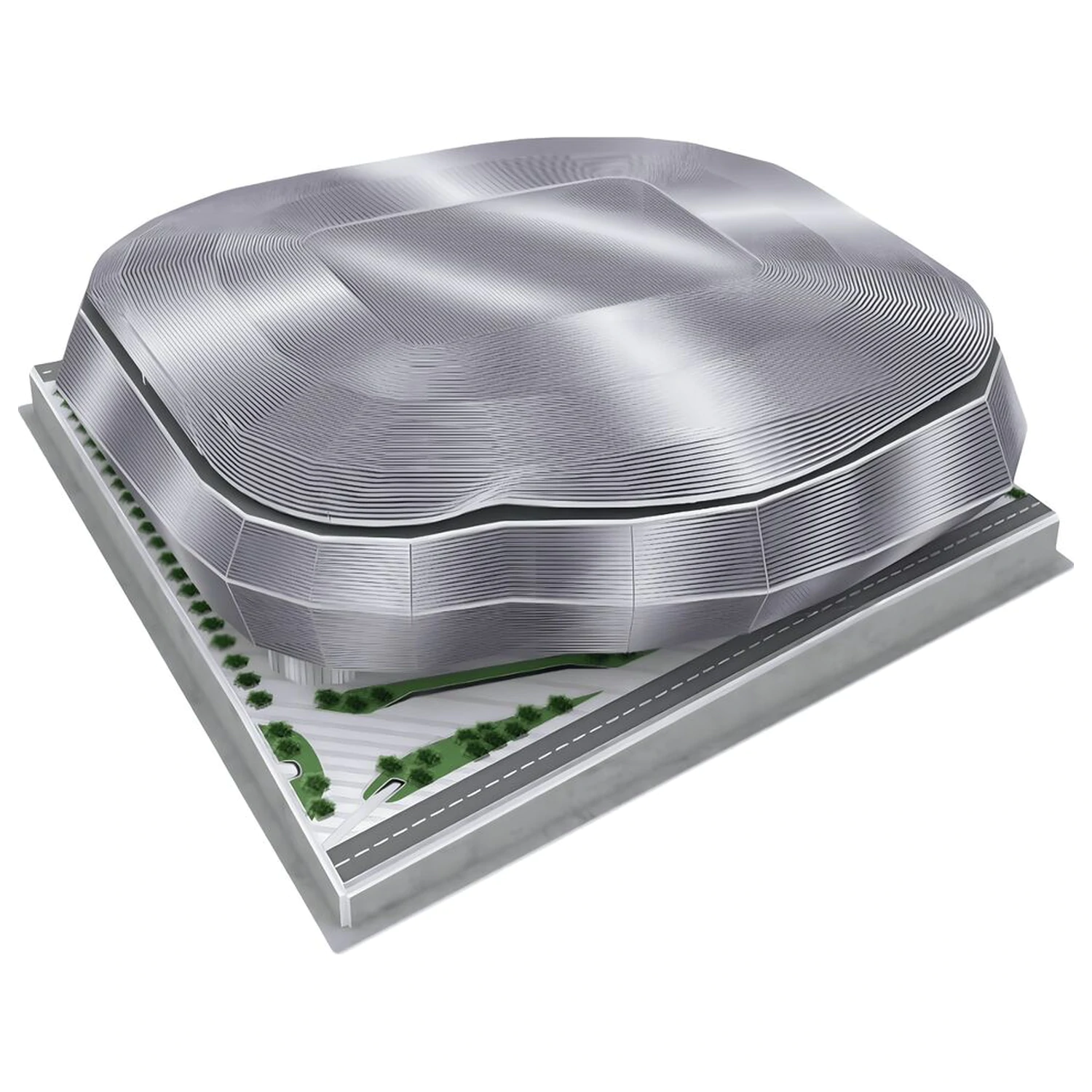 Real Madrid Bernabeu 3D Stadium puzzle product photo