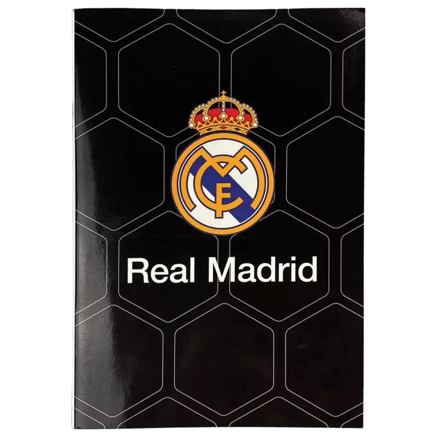 Real Madrid Black Lined Notebook B/5 40 Pages product photo
