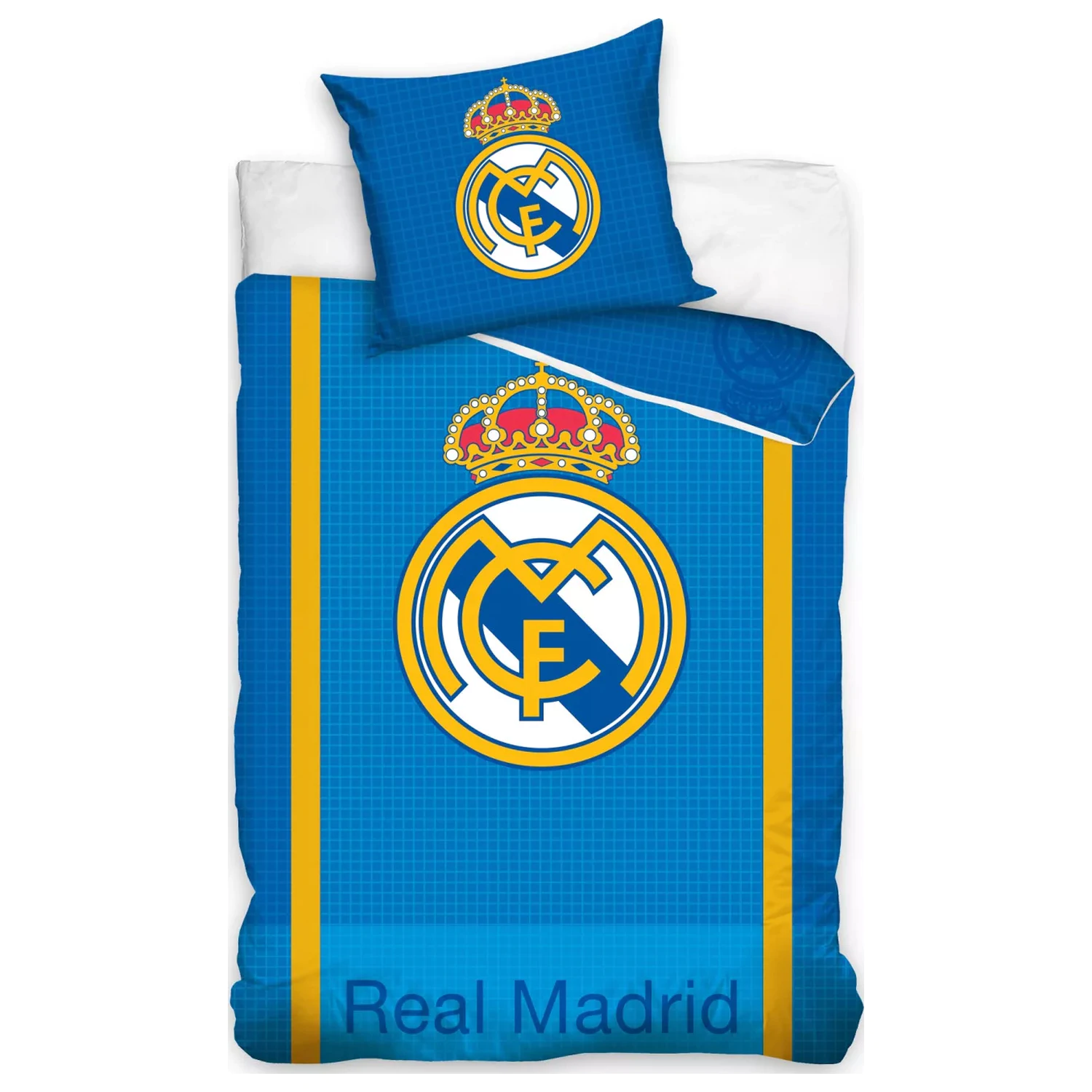 Real Madrid Blue Passion Duvet Cover product photo