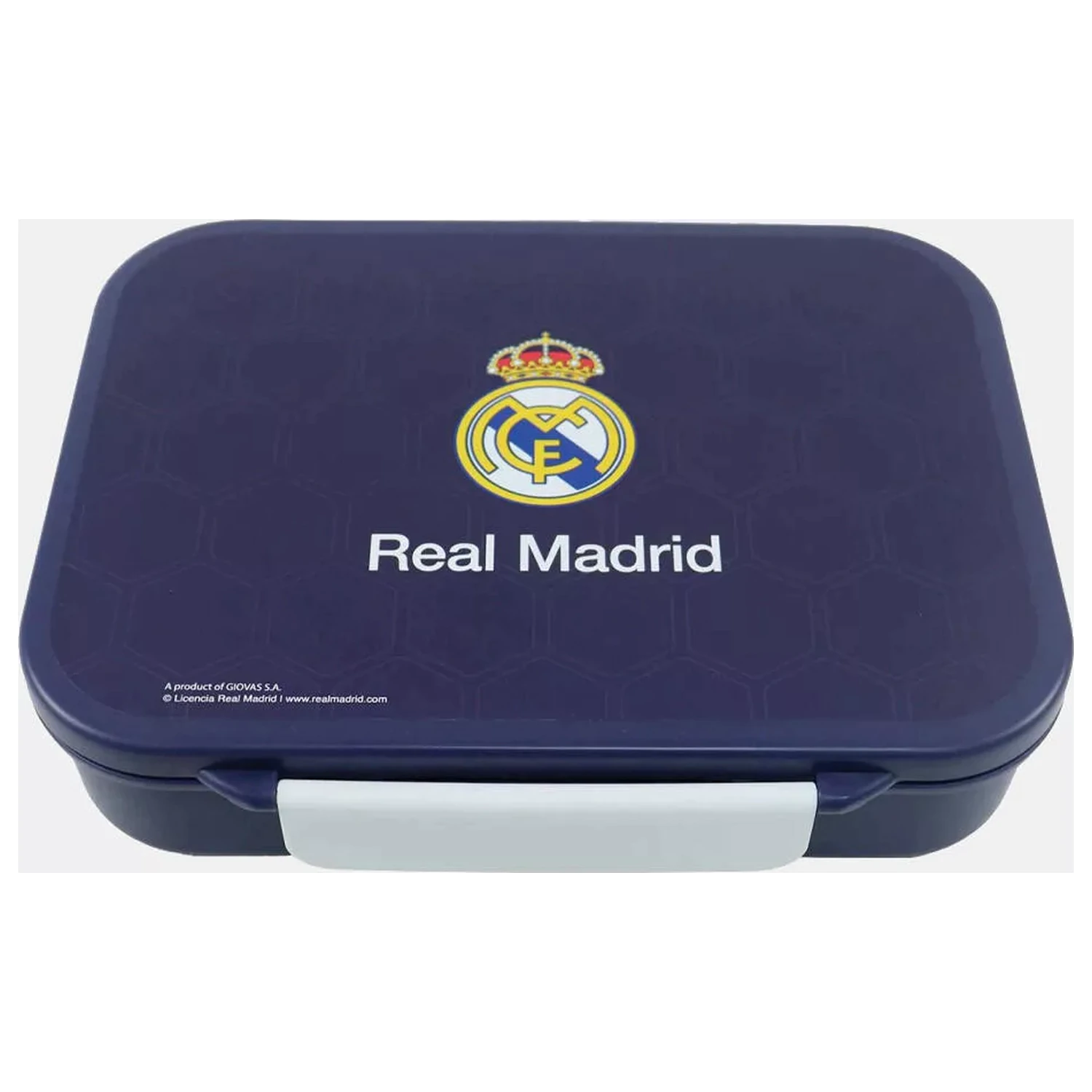 Real Madrid Blue Multi-Compartment Lunch Box, Sandwich Box product photo