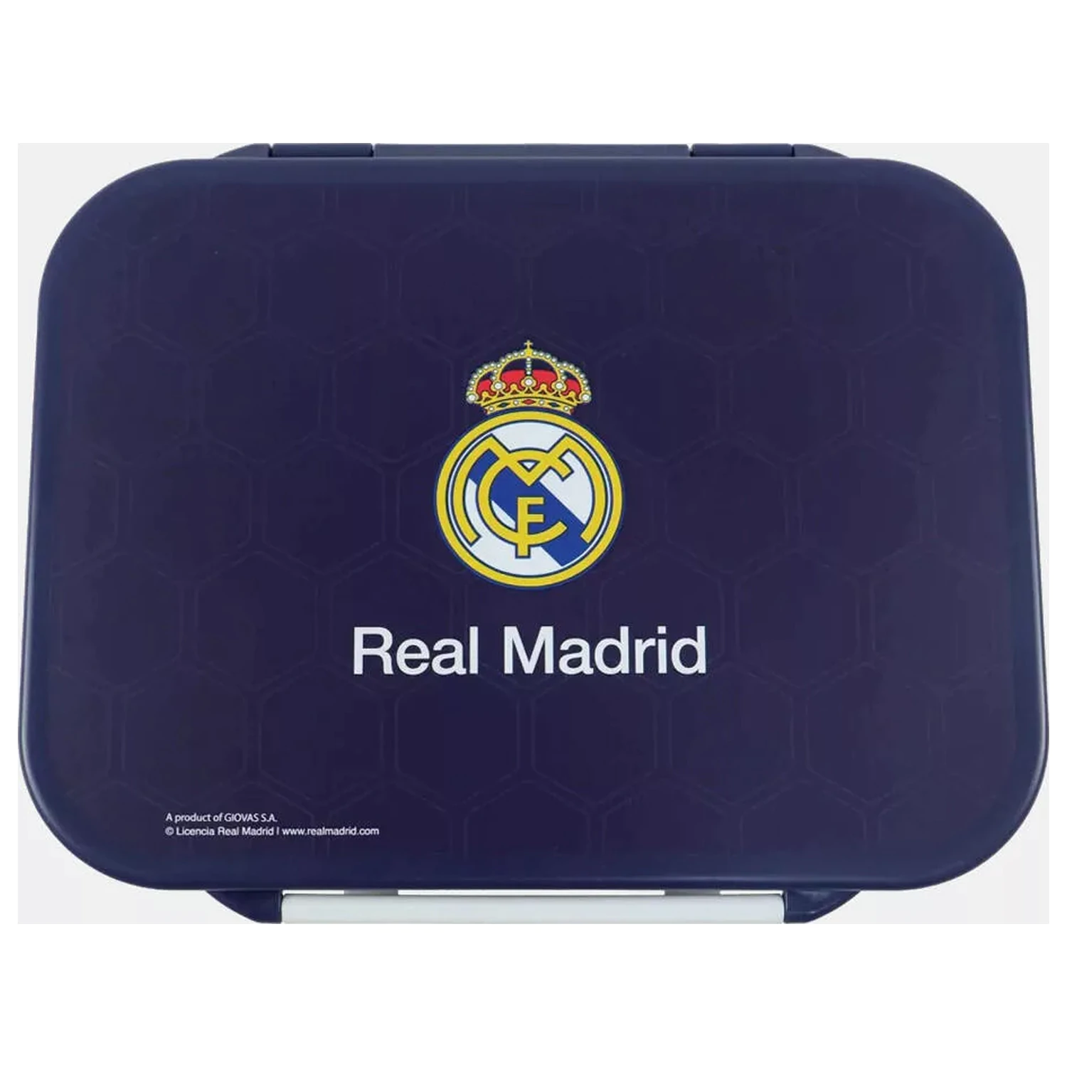 Real Madrid Blue Multi-Compartment Lunch Box, Sandwich Box product photo