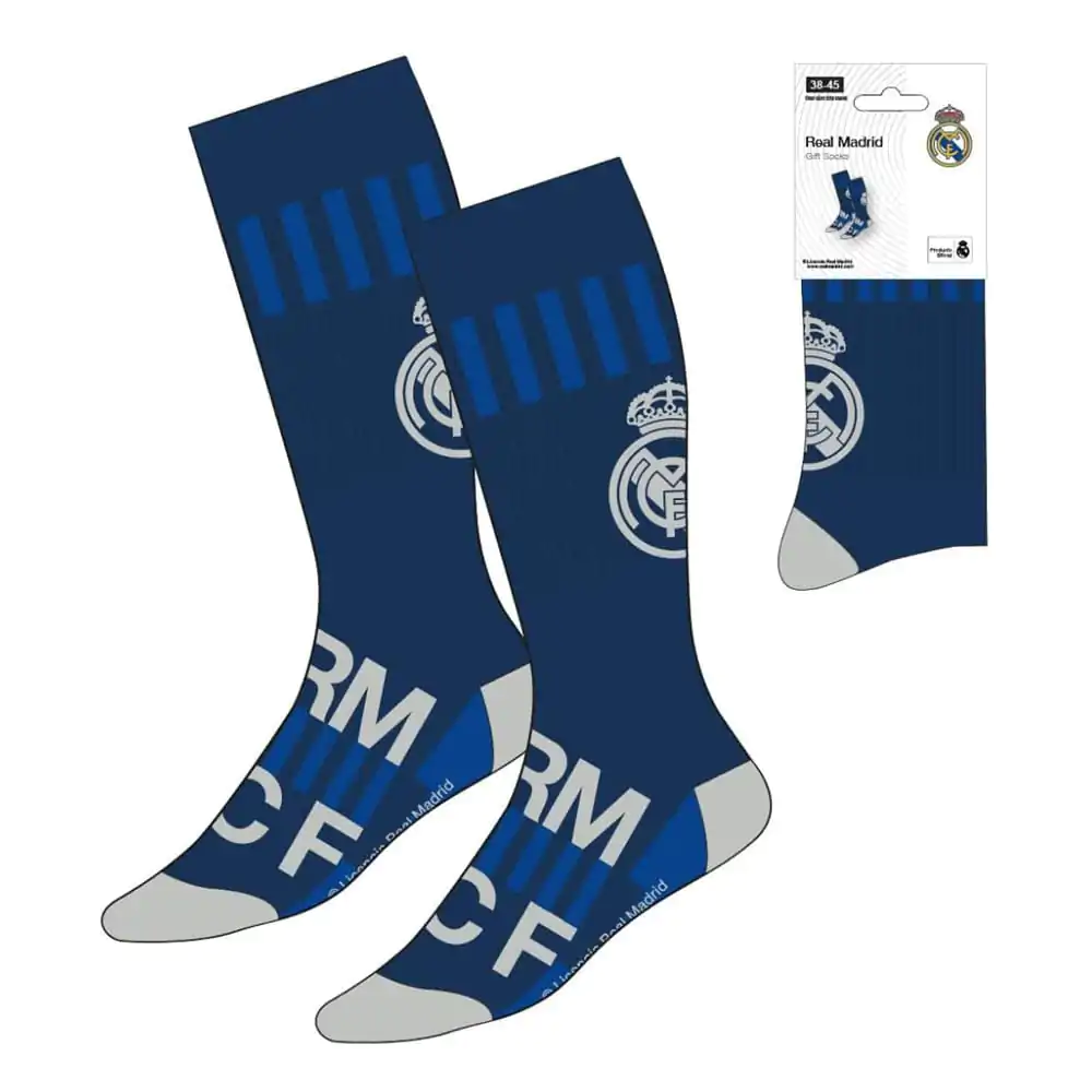 Real Madrid Blue Socks 38-45 product photo